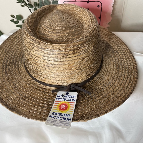 Kooringal Straw Fedora NWT - Picture 2 of 10